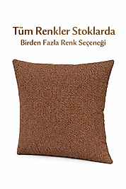 Dokuma Fitilli Kırlent 40x40 – Yumuşak Dokulu - İç Dolgulu